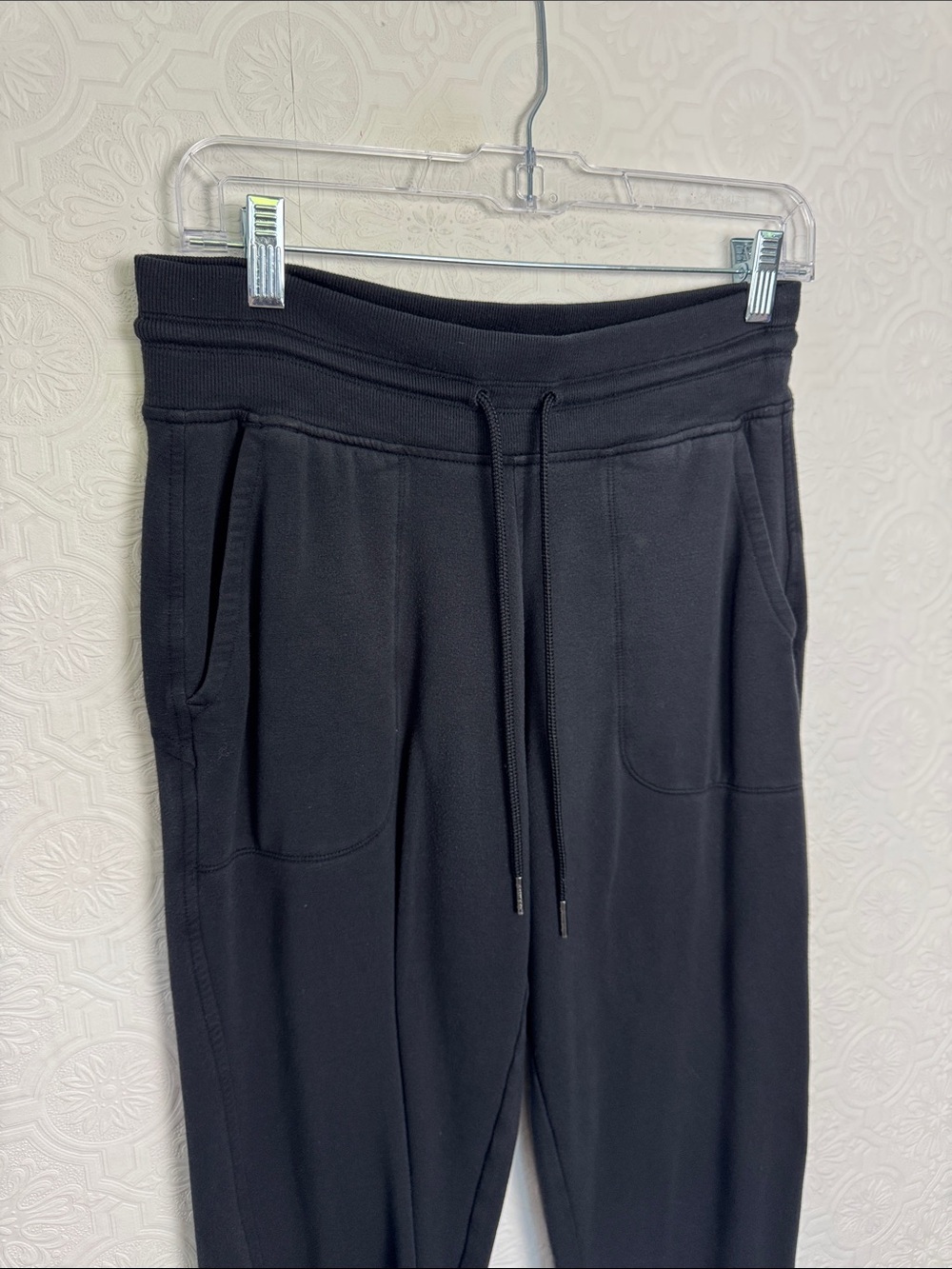 Athleta Black Jogger Sweatpants Size Small Athletic Lounge Pants - Picture 2 of 5